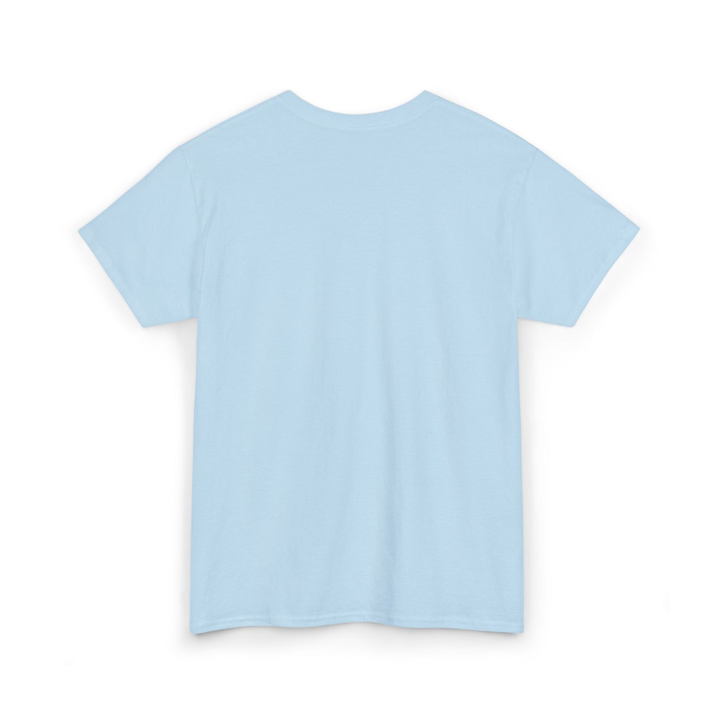 Made you look. Unisex Heavy Cotton Tee, Logo gestickt, 12 Farben