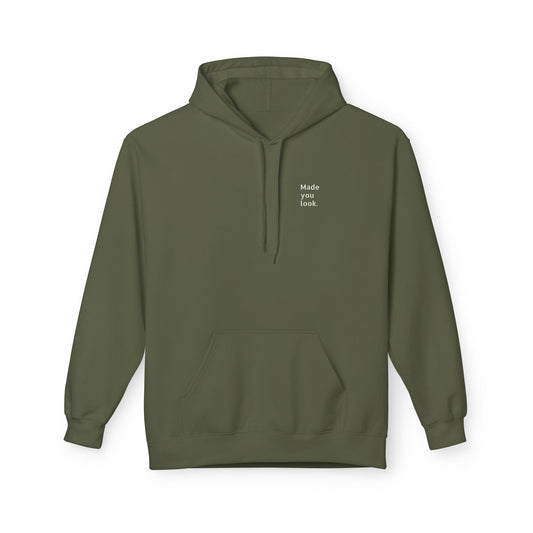 Made you look. Hoodie Unisex, 7 Farben