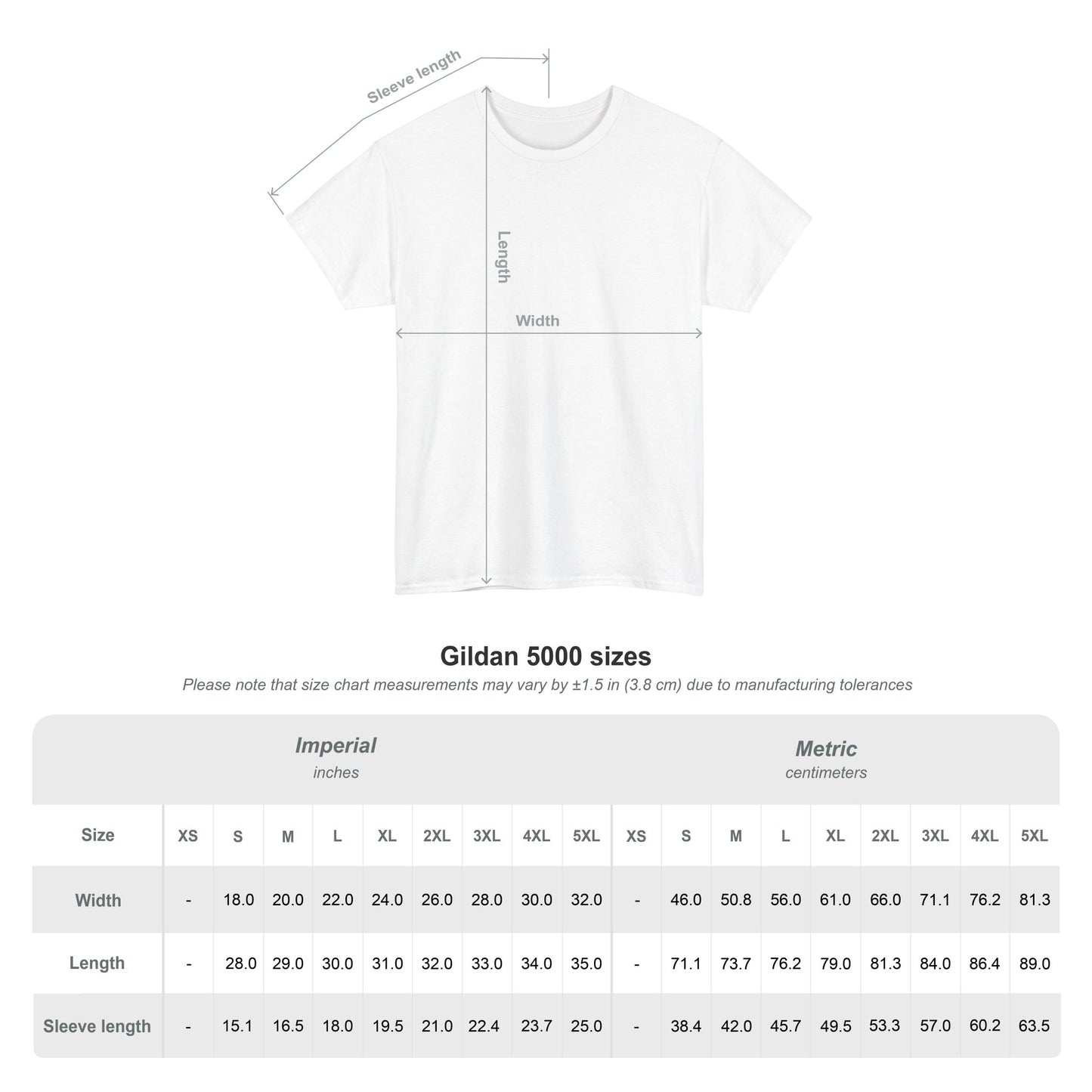 Made you look. Unisex Heavy Cotton Tee, Logo gestickt, 12 Farben