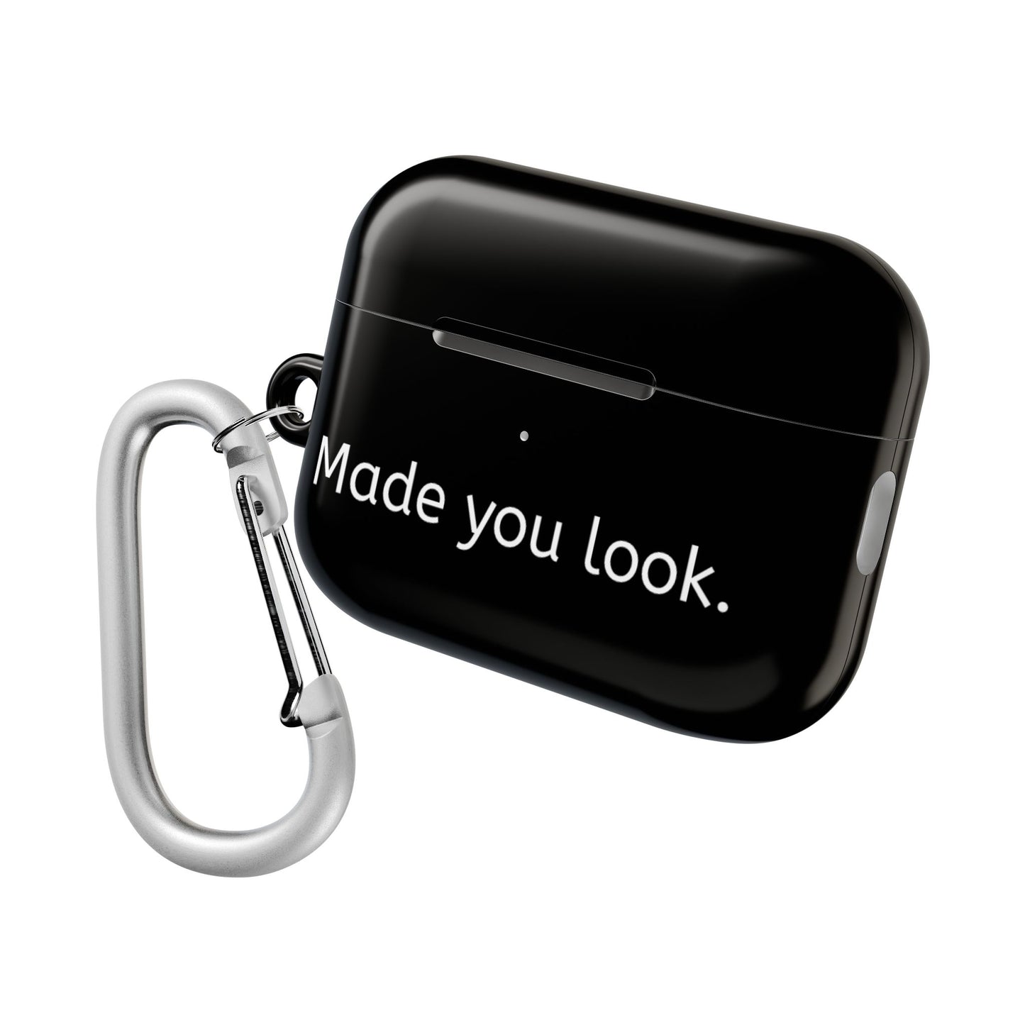 Made you look. AirPod Case Schwarz