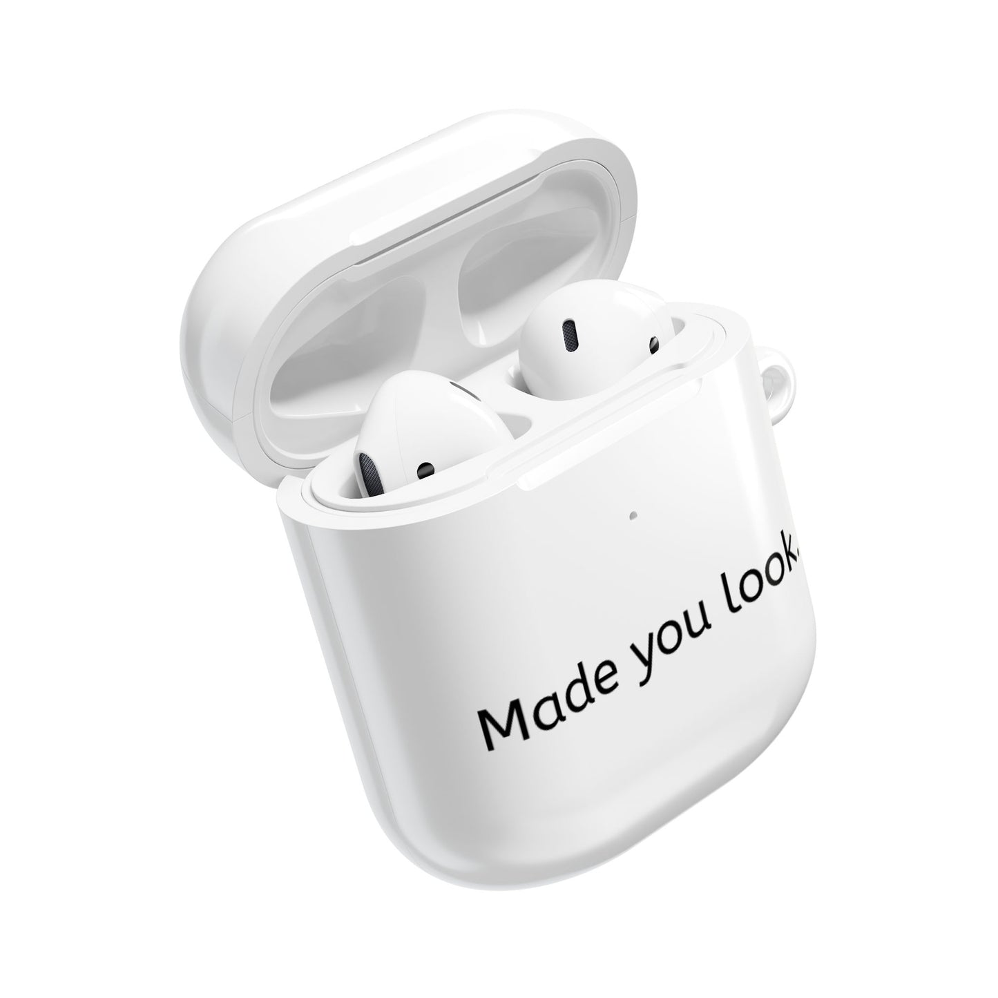 Made you look.  AirPod Case Weiß