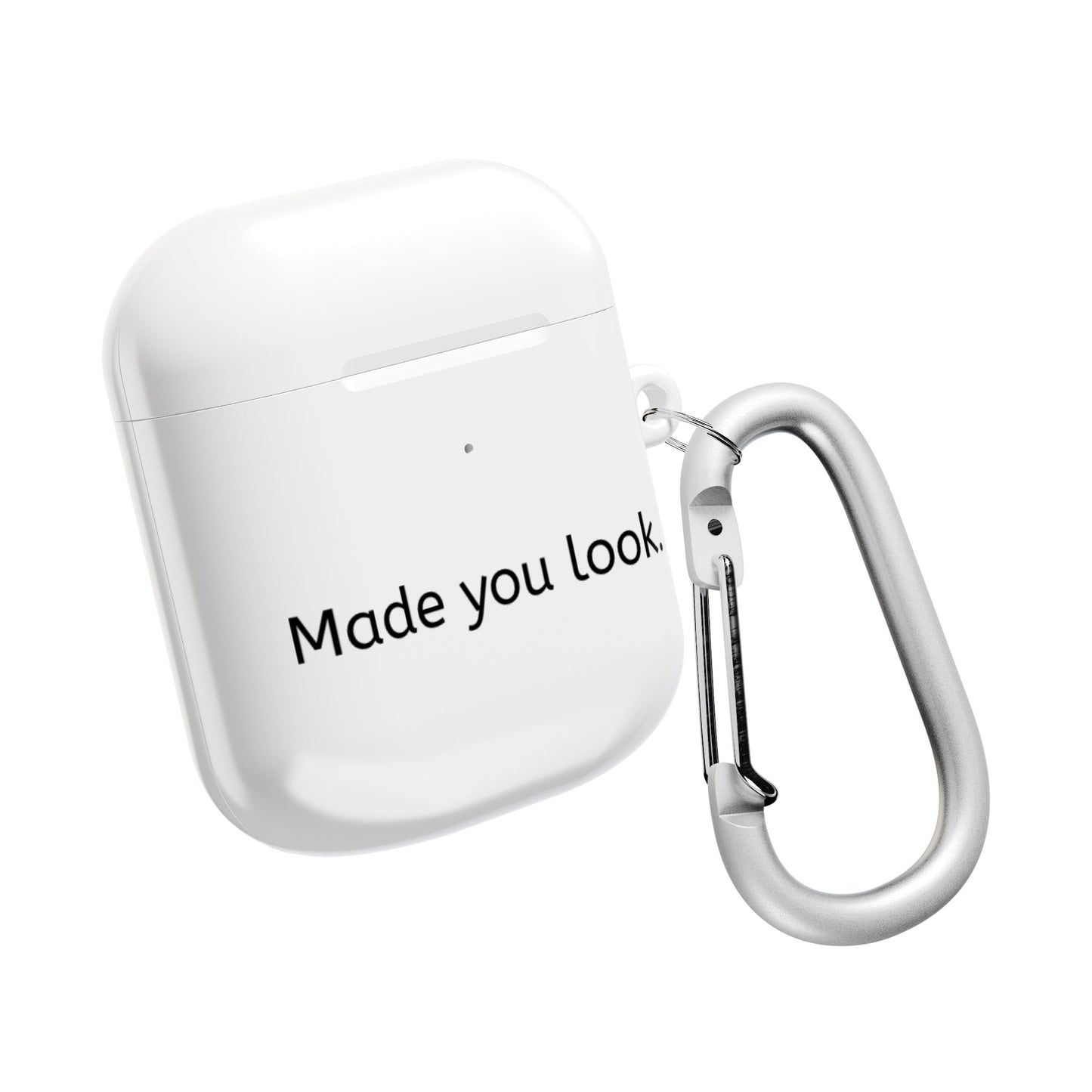 Made you look.  AirPod Case Weiß