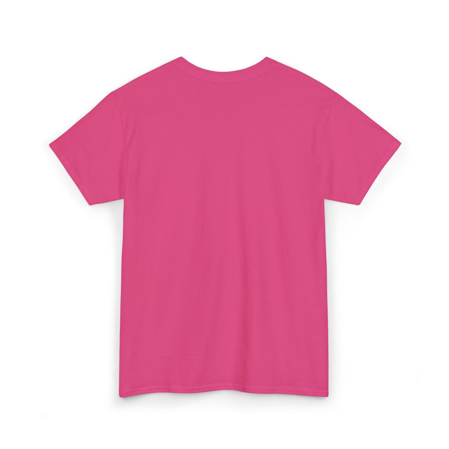 Made you look. Unisex Heavy Cotton Tee, Logo gestickt, 12 Farben